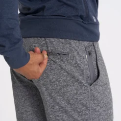 Ponto Short 5" | Heather Grey -Deals Haute Drape Store 0001 V3005HTG FA22 M ECOMM DETAIL 0594