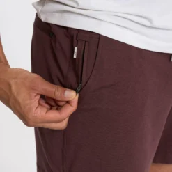 Ponto Short 5" | Chestnut Heather -Deals Haute Drape Store 0004 V3005HCH FA22 M ECOMM DETAIL 0521