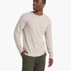 Long Sleeve Rise Tee | Dark Salt -Deals Haute Drape Store 0005 V1001DSA 01600