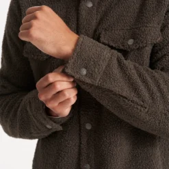 Napa Jacket | Dark Cocoa -Deals Haute Drape Store 0025 V546DKC FA22 M ECOMM DETAIL 1011