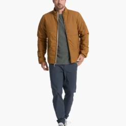 Echo Insulated Jacket | Caramel -Deals Haute Drape Store 0041 V535CAM 03525