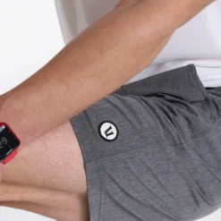 Kore Short | Vintage Charcoal Linen Texture -Deals Haute Drape Store 0147 V302VCL 2390