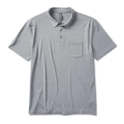 Zephyr Polo | Heather Grey