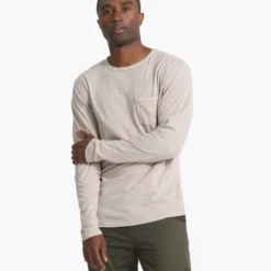 Long Sleeve Rise Tee | Dark Salt -Deals Haute Drape Store V1001DSA 01555