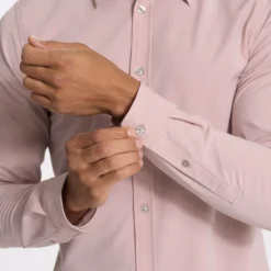 Long Sleeve Bridge Button Down | Cashmere -Deals Haute Drape Store V1002CMR SP23 M ECOMM TOPS DETAIL 2935 1x1 205894f8 6262 4f69 9b33 baad37454fbd