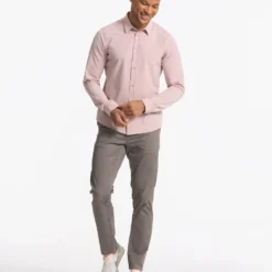 Long Sleeve Bridge Button Down | Cashmere -Deals Haute Drape Store V1002CMR SP23 M ECOMM TOPS FULL 2889 1X1 43fda1ab e3c8 43ea 8a1a 70a812a1cb43