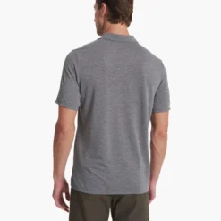 Knit Twill Polo | Heather Grey -Deals Haute Drape Store V1004HTG SP23 M ECOMM TOPS DETAIL 2815 1X1 47eb43ee 0d0d 465e b395 251fcddc0bc7