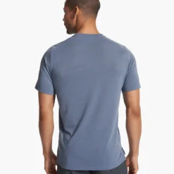 Current Pocket Tee | Azure -Deals Haute Drape Store V1007AZR FA23 M ECOMM TOPS BACK TOPS 6 bdde4cf0 6da0 4cc6 b2c5 375bc4f51b8c