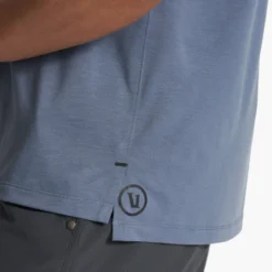 Current Pocket Tee | Azure -Deals Haute Drape Store V1007AZR FA23 M ECOMM TOPS DETAIL 7 fc047e5b 5919 4b47 988d f695ff395725