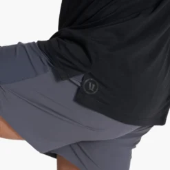 Current Pocket Tee | Black -Deals Haute Drape Store V1007BLK FA23 M ECOMM TOPS DETAIL 6