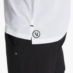 Current Pocket Tee | White -Deals Haute Drape Store V1007WHT FA23 M ECOMM TOPS DETAIL 4