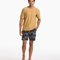 Short Sleeve Uluwatu 23 Water Tee | Dark Golden Heather -Deals Haute Drape Store V1008DGH SP23 M ECOMM TOPS FULL 0258 1x1 78bdda15 5d93 4947 b53b f4966a82af5a