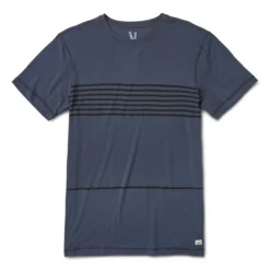 Tuvalu Tee | Navy Stripe