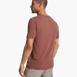 Tuvalu Tee | Hazelnut -Deals Haute Drape Store V101HZN FA23 M ECOMM TOPS BACK TOPS 5