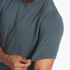 Tuvalu Tee | Lake -Deals Haute Drape Store V101LAK FA23 M ECOMM TOPS DETAIL 6