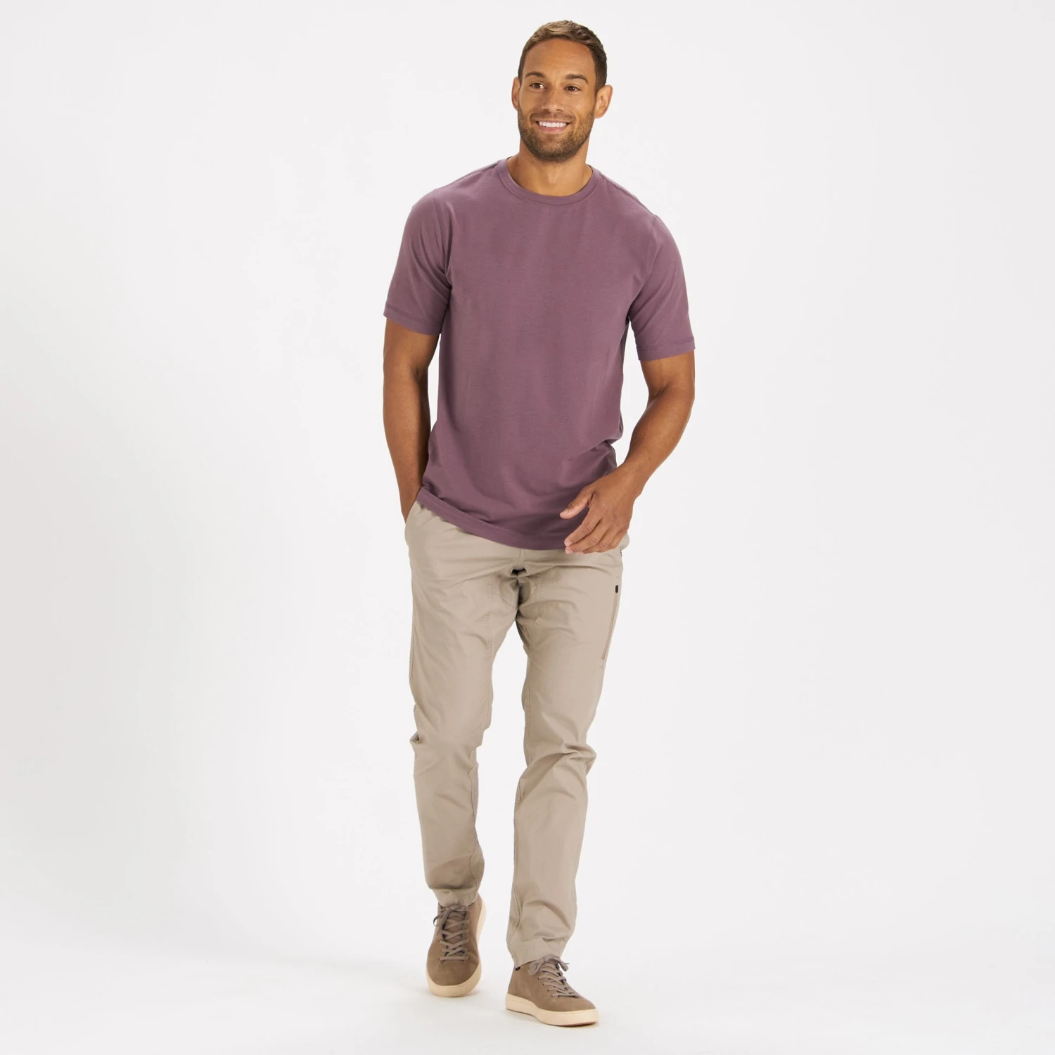 Tuvalu Tee | Smoked Plum 4 Tuvalu Tee | Smoked Plum - Image 4