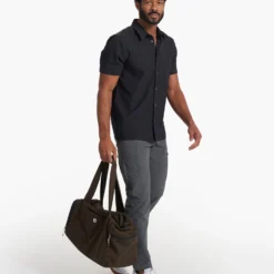 Short Sleeve Manhattan Button Down | Black -Deals Haute Drape Store V1024BLK SP23 M ECOMM TOPS FULL 0458 1X1 43a3652b e271 4af9 8de5 ffa1492ac358