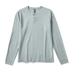 Long Sleeve Ever Henley | Stormy