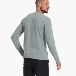 Long Sleeve Ever Henley | Stormy -Deals Haute Drape Store V108STY SP23 M ECOMM TOPS TOP 3157 4X5 e66abca2 c313 4bc4 8792 d80fae2e0a84