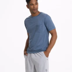 Tradewind Performance Tee | Coastal Heather -Deals Haute Drape Store V109CLH 10953
