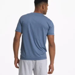 Tradewind Performance Tee | Coastal Heather -Deals Haute Drape Store V109CLH 10976