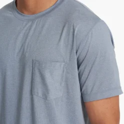 Tradewind Performance Tee | Cloud Heather -Deals Haute Drape Store V109HCL FA20 M ECOMM DETAIL 2885 1x1 98735a2f 9603 45dd a218 8dfefc5f0b8f scaled