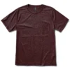 Tradewind Performance Tee | Oxblood Heather
