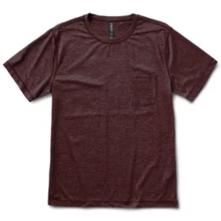 Tradewind Performance Tee | Oxblood Heather