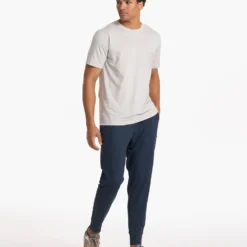 Tradewind Performance Tee | Vapor Heather -Deals Haute Drape Store V109HVA SP23 M ECOMM TOPS FULL 1539 1x1 ed57fd29 1905 4629 a82c bffd881fbf33