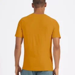 Strato Tech Tee | Dark Golden Heather -Deals Haute Drape Store V126DGH 3