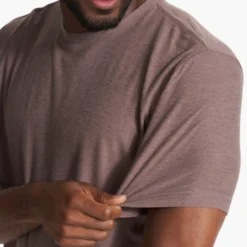 Strato Tech Tee | Hazel Heather -Deals Haute Drape Store V126HAH FA23 M ECOMM TOPS DETAIL 5