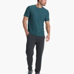 Strato Tech Tee | Beryl Heather -Deals Haute Drape Store V126HBE 04056