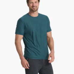 Strato Tech Tee | Beryl Heather -Deals Haute Drape Store V126HBE 04073