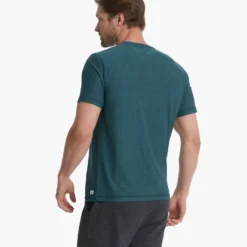 Strato Tech Tee | Beryl Heather -Deals Haute Drape Store V126HBE 04078