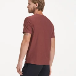 Strato Tech Tee | Cedar Heather -Deals Haute Drape Store V126HCD 2458