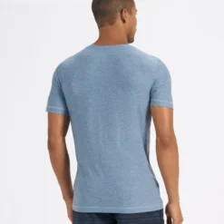 Strato Tech Tee | Cloud Heather -Deals Haute Drape Store V126HCL 3