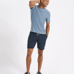 Strato Tech Tee | Cloud Heather -Deals Haute Drape Store V126HCL 4