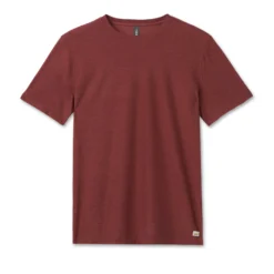Strato Tech Tee | Earth Red Heather