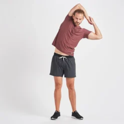 Strato Tech Tee | Fig Heather -Deals Haute Drape Store V126HFI 5 update