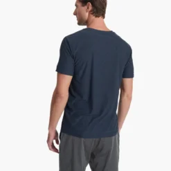 Strato Tech Tee | Navy Heather -Deals Haute Drape Store V126HNV FA20 M ECOMM TOP 3114