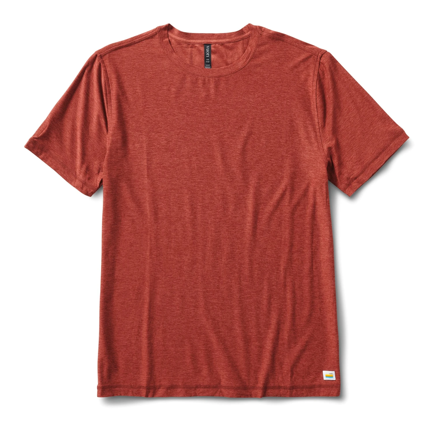 Strato Tech Tee | Red Clay Heather 1 Strato Tech Tee | Red Clay Heather