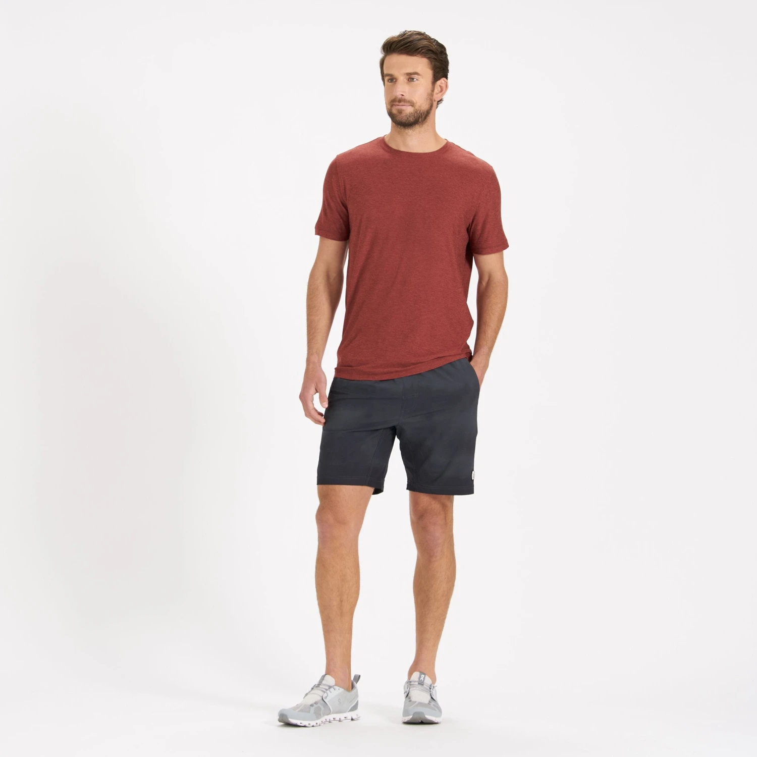 Strato Tech Tee | Red Clay Heather 4 Strato Tech Tee | Red Clay Heather - Image 4