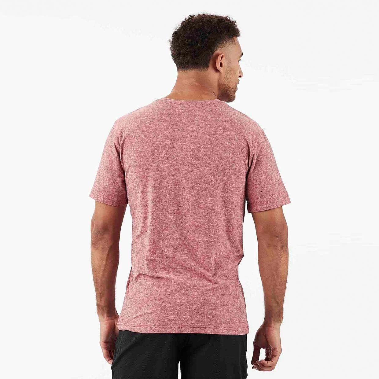 Strato Tech Tee | Saltwater Red Heather 3 Strato Tech Tee | Saltwater Red Heather - Image 3