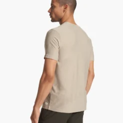 Strato Tech Tee | Toast Heather -Deals Haute Drape Store V126TSH FA23 M ECOMM TOPS BACK TOPS 5