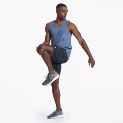 Tradewind Performance Tank | Coastal Heather -Deals Haute Drape Store V142CLH 01817