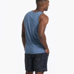 Tradewind Performance Tank | Coastal Heather -Deals Haute Drape Store V142CLH 01877