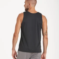 Tradewind Performance Tank | Black Heather -Deals Haute Drape Store V142HBK 22SP M ECOMM TANKS BACK TOPS 5 cd2b5ecc 43f1 42cb bb26 6d9cbcf8e9b8