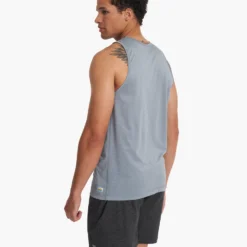 Tradewind Performance Tank | Cloud Heather -Deals Haute Drape Store V142HCL 21SP M ECOMM TANKS BACK TOPS 5
