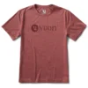 V1 Vuori Tech Tee | Saltwater Red Heather