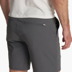 Meta Short | Charcoal -Deals Haute Drape Store V164OST 1128